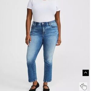 Torrid Kick Boot Ankle Jeans Size 1